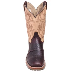 Double H Boots: Men's DH4305 USA-Made Square Toe 11-Inch Cowboy Boots -Men Shoes Store hh dh4305 f 01
