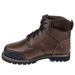 Iron Age Boots: Men's Brown IA0163 Steel Toe Internal Met Guard Work Boots -Men Shoes Store ia0163 4