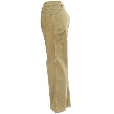 Carhartt Pants: Men's B159 GKH Khaki Cotton Carpenter Pants 1 Carhartt Pants: Men's B159 GKH Khaki Cotton Carpenter Pants