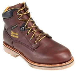 Chippewa Boots: Men's Insulated 72125 Waterproof Brown Work Boots -Men Shoes Store image 45193