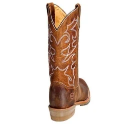 Double H Boots: Men's USA-Made DH1552 Brown Cowboy Boots 11 Double H Boots: Men's USA-Made DH1552 Brown Cowboy Boots -Men Shoes Store image 49182