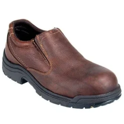 Timberland PRO Boots: Men's TiTAN Brown Oxford 53534 EH Safety Toe Work Shoes -Men Shoes Store image 49385