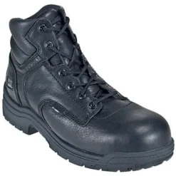 Timberland PRO Boots: Men's 50507 TiTAN Black EH Composite Toe Work Boots -Men Shoes Store image 49638