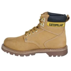 Caterpillar Boots: Men's 70042 Tan 6 Inch Welted Work Boots -Men Shoes Store image 50171
