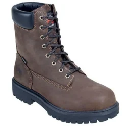 Timberland PRO Boots: Men's Brown Oiled Full-Grain 38022 Waterproof Insulated 6" Work Boots -Men Shoes Store image 51452