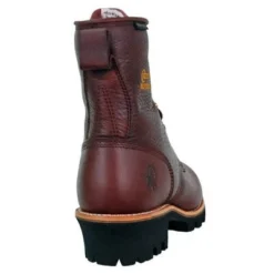 Chippewa Boots: Men's Brown Waterproof EH Steel Toe 73060 Insulated Logger Work Boots -Men Shoes Store image 51654