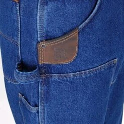 Wrangler Riggs Jeans: Men's Antique Indigo 3W030 AI Double Front Utility Jeans -Men Shoes Store image 53223 1 4