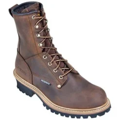 Carolina Boots: Men's Waterproof Logger CA8821 EH Work Boots -Men Shoes Store image 56732
