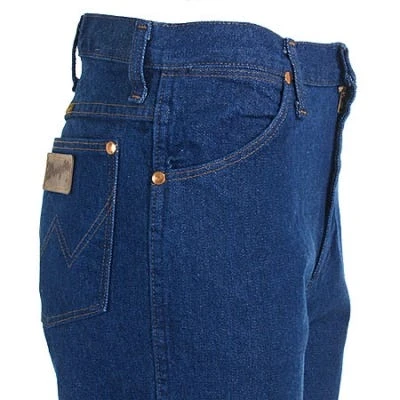 Wrangler Jeans: Men's Prewashed Indigo 0936 PWD Cowboy Cut Slim Fit Jeans 4 Wrangler Jeans: Men's Prewashed Indigo 0936 PWD Cowboy Cut Slim Fit Jeans - Image 4