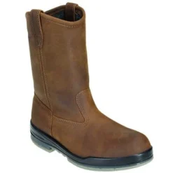 Wolverine Boots: Men's 3367 Insulated Waterproof Brown Wellington Boots -Men Shoes Store image 59640