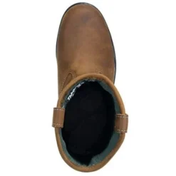 Wolverine Boots: Men's 3367 Insulated Waterproof Brown Wellington Boots -Men Shoes Store image 59641