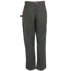 Wrangler Riggs Jeans: Men's Loden Green 3W020 LD Cotton Ripstop Carpenter Jeans -Men Shoes Store image 60156