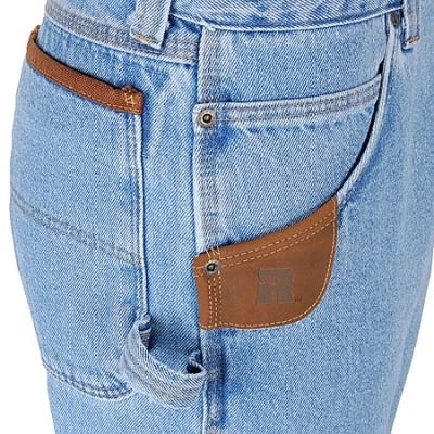 Wrangler Riggs Jeans: Men's Vintage Indigo 3W020 VI Durashield® Carpenter Jeans 4 Wrangler Riggs Jeans: Men's Vintage Indigo 3W020 VI Durashield® Carpenter Jeans - Image 4