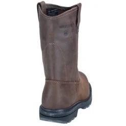 Wolverine Boots: Men's 4707 Brown Steel Toe EH SR Wellington Boots -Men Shoes Store image 65338