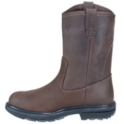 Wolverine Boots: Men's 4707 Brown Steel Toe EH SR Wellington Boots -Men Shoes Store image 65340