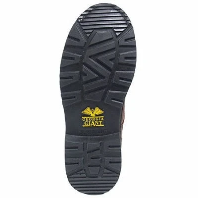 Georgia Boots: Men's Brown G8274 8 Inch Slip Resistant Work Boots 4 Georgia Boots: Men's Brown G8274 8 Inch Slip Resistant Work Boots - Image 4