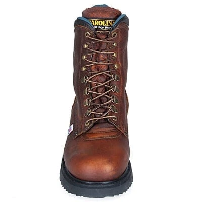 Carolina Boots: Men's Grizzly Steel Toe EH 1809 USA-Made Work Boots 2 Carolina Boots: Men's Grizzly Steel Toe EH 1809 USA-Made Work Boots - Image 2