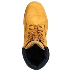 Timberland PRO Boots: Men's Waterproof 65016 Wheat Nubuck 6" Steel Toe Boots -Men Shoes Store image 68540