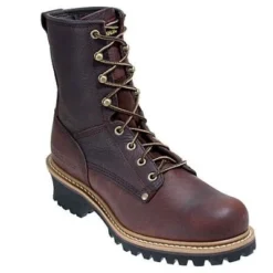 Carolina Boots: Men's 821 Logger EH Plain Toe Work Boots -Men Shoes Store image 69581