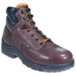 Timberland PRO Boots: Men's TiTAN 26078 Brown Alloy Toe Work Boots