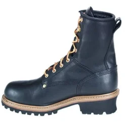 Carolina Boots: Men's Black Waterproof CA8823 Logger EH Work Boots -Men Shoes Store image 77374