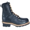 Carolina Boots: Men's Black Waterproof CA8823 Logger EH Work Boots