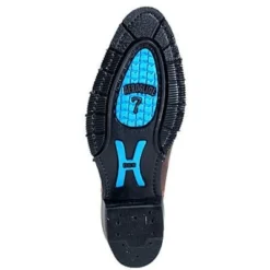 Double H Boots: Men's 2282 Brown Safety Toe USA-Made Cowboy Work Boots -Men Shoes Store image 80217