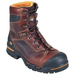 Timberland PRO Boots: Men's Endurance PR 52561 Brown 8" Steel Toe Work Boots -Men Shoes Store image 81227