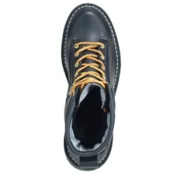 Danner Boots: Men's Black 14100 USA-Made Waterproof Rain Forest Boots -Men Shoes Store image 82953