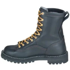 Danner Boots: Men's Black 14100 USA-Made Waterproof Rain Forest Boots -Men Shoes Store image 82956