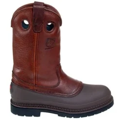 Georgia Boots: Men's Brown G5655 Muddog EH Steel Toe Wellington Boots