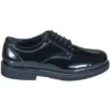 Thorogood Shoes: Men's 831-6031 Black High Gloss Academy Oxford Shoes