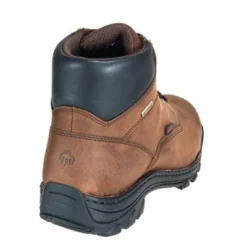 Wolverine Boots: Men's 5484 Durbin Waterproof Nubuck Brown Boots -Men Shoes Store image 91482