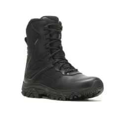 Merrell Boots: Men's J003913 Black Soft Toe Moab 3 8" Tactical Response Zip Waterproof Boot