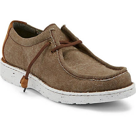 Justin Boots Justin Footwear: Men's JM302 Moc Toe Hazer Honcho Clay Casual Shoes 1 Justin Boots Justin Footwear: Men's JM302 Moc Toe Hazer Honcho Clay Casual Shoes