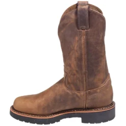 Justin Boots: Men's 4440 Gaucho Brown EH Wellington Boots -Men Shoes Store justin 4440 i 01