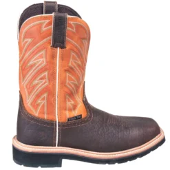 Justin Boots: Men's SE4561 Steel Toe EH Stampede Cowboy Work Boots -Men Shoes Store justin 4561 090 o 01