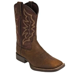 Justin Boots: Men's 7222 Dark Brown 11-Inch Chet Cowboy Boots -Men Shoes Store justin 7222 p 01