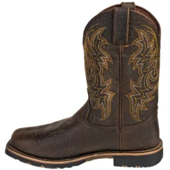 Justin Boots: Brown GR9050 Men's Waterproof George Strait Fireman Cowboy Boots 11 Justin Boots: Brown GR9050 Men's Waterproof George Strait Fireman Cowboy Boots -Men Shoes Store justin gs9050 i 01