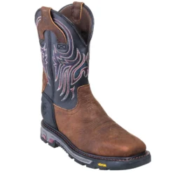 Justin Boots: Men's WK2104 Steel Toe EH Cowboy Work Boots 9 Justin Boots: Men's WK2104 Steel Toe EH Cowboy Work Boots -Men Shoes Store justin wk2104 p 01