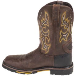 Justin Boots: Men's SE4624 Rustic Barnwood Hybred EH Cowboy Boots 11 Justin Boots: Men's SE4624 Rustic Barnwood Hybred EH Cowboy Boots -Men Shoes Store justin wk4624 i 01