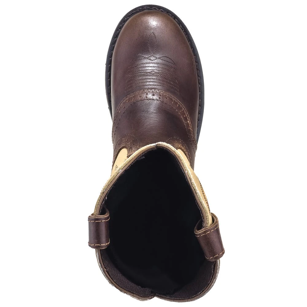 Justin Boots: Men's SE4660 Brown Stampede Cowboy Boots 2 Justin Boots: Men's SE4660 Brown Stampede Cowboy Boots - Image 2