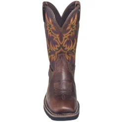Justin Boots: Men's SE4689 Brown Waterproof Stampede Boots -Men Shoes Store justin wk4689 080 f 01