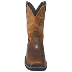 Justin Boots: Men's SE4812 Tan Composite Toe EH Non-Metallic Stampede Work Boots -Men Shoes Store justin wk4812 090 f 01