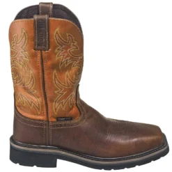 Justin Boots: Men's SE4812 Tan Composite Toe EH Non-Metallic Stampede Work Boots -Men Shoes Store justin wk4812 090 o 01