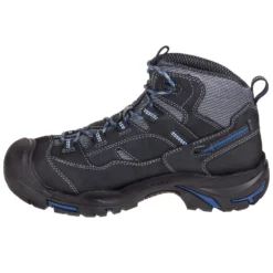 KEEN Utility Boots: Men's 1014605 Grey Waterproof EH Braddock Mid Hikers -Men Shoes Store keen 1014605 i 01
