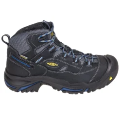 KEEN Utility Boots: Men's 1014605 Grey Waterproof EH Braddock Mid Hikers -Men Shoes Store keen 1014605 o 01