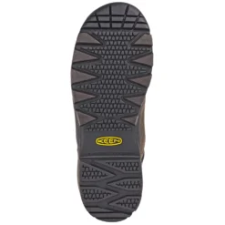 KEEN Utility Boots: Men's 1015401 Steel Toe Brown Waterproof Louisville 6-Inch Work Boots