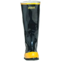 LaCrosse Boots: Men's 24009043 Steel Toe EH Waterproof Black Knee Boots -Men Shoes Store lacrosse 24009043 f 01