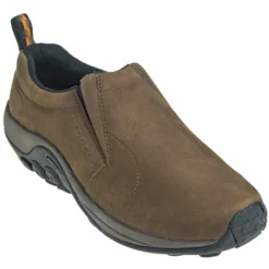 Merrell Shoes: Men's J63839W Brown Nubuck Jungle Moc Slip-On Shoes -Men Shoes Store merrell j63839w p 01